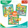 Puzzle 3w1 Poznaj Trefliki 34872