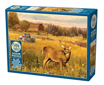 Puzzle 500 Jeleń na polu 113159