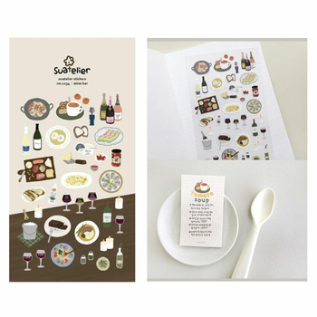 Naklejki ozdobne W restauracji