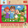 Puzzle 24 Drewniane Wesoły Cocomelon 20267