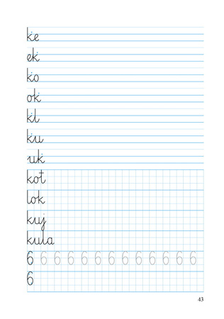 Lubię ładnie pisać część 1