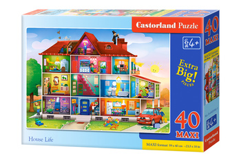 Puzzle 40 Maxi Życie w domu B-040346-1