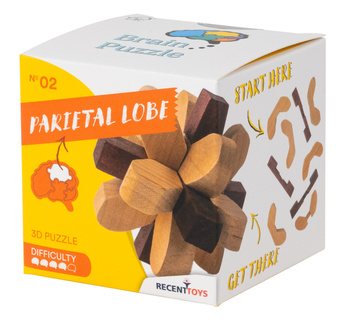Łamigłówka Brain Puzzle 2 Parietal Lobe Recent Toys poziom 4/5