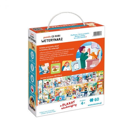 Puzzle Co robi weterynarz CzuCzu