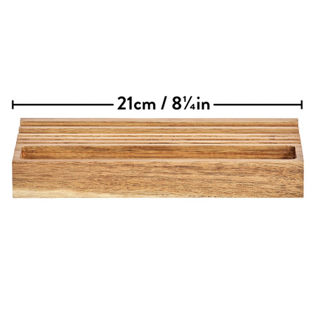 Organizer biurkowy drewniany