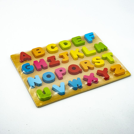 Układanka drewniana Alfabet Wood