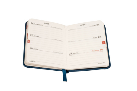 Kalendarz 2026 Awangarda A7 TDW granatowy