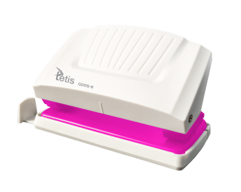 Dziurkacz mały różowy 12 ark. .