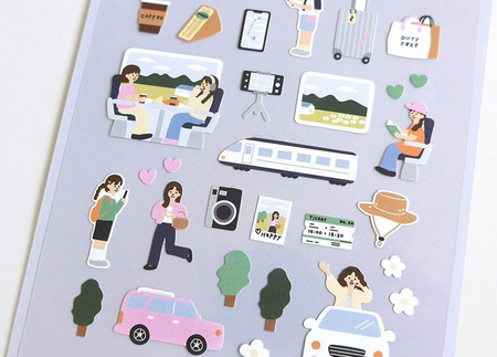 Naklejki ozdobne Wycieczka