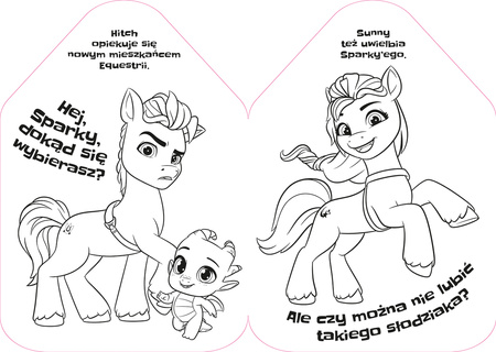 My Little Pony. Nowe pokolenie. Książeczka kredeczka