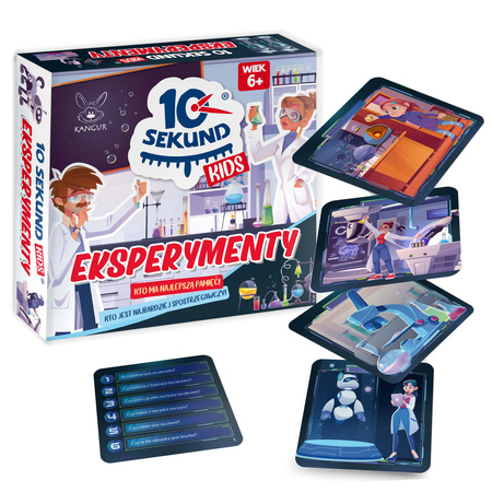 Gra 10 Sekund Kids Eksperymenty