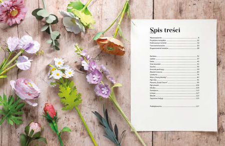 Bukiet z papieru. Wstępnie wykrojone kształty, dzięki którym je stworzysz