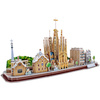 Puzzle 186 3D City Line Barcelona