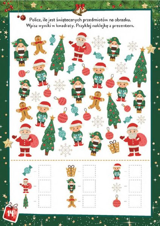 Wesołe święta. Lubię kolorować