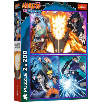 Puzzle 2x200 Ninja z Wioski Ukrytego Liścia 13333