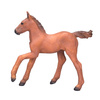 Figurka Koń czystej krwi arabskiej źrebię kasztanowate