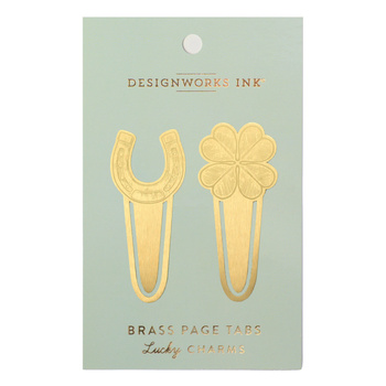 Zakładki do książek metalowe Lucky Charms 2szt.