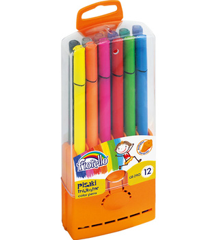 Pisaki Fiorello trójkątne 12 kolorów GR-290