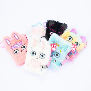 Notes mini Influencer brelok z długopisem 1szt.mix