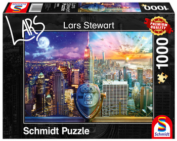 Puzzle 1000 PQ Dzień-Noc Nowy L. Stewart 109965