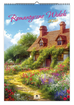 Kalendarz 2026 ścienny Romantyczne widoki A3 VD15