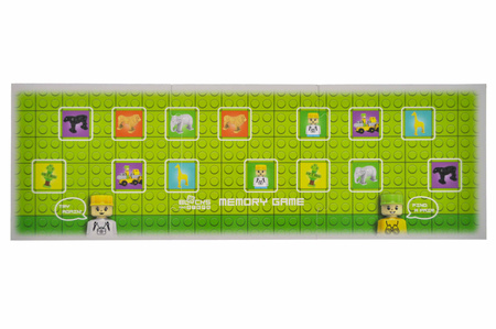 Klocki konstrukcyjne Block&Steps Przygody na Safari + Gra planszowa 3w1