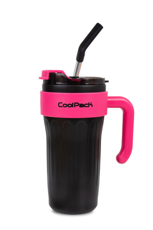 Kubek termiczny 860ml Coolpack Coffee Mug Jumbo Pink Black