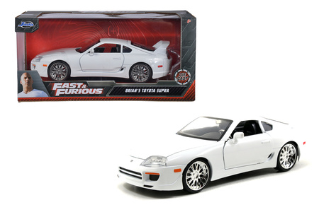 Toyota Supra 1995 JADA F&F white 1:24
