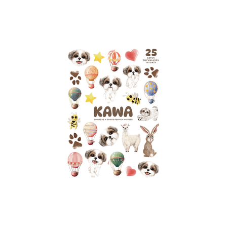 Tatuaże Kawa 25 sztuk
