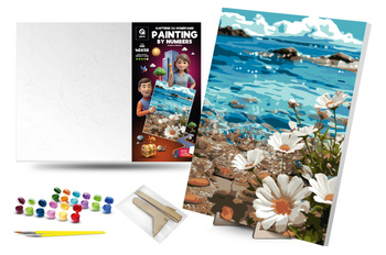 Malowanie po numerach Cosmeya na wybrzeżu 40x50 cm