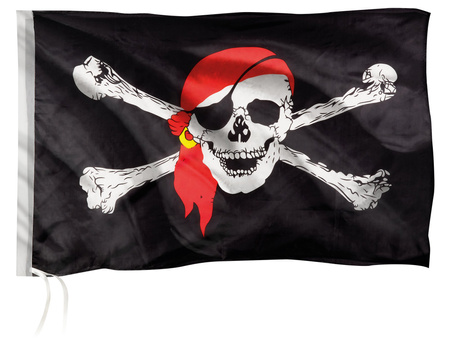 Puzzle 100 Zatoka piratów + flaga 108665