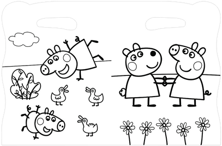 Dobrze być razem! Świnka Peppa. Superkolory