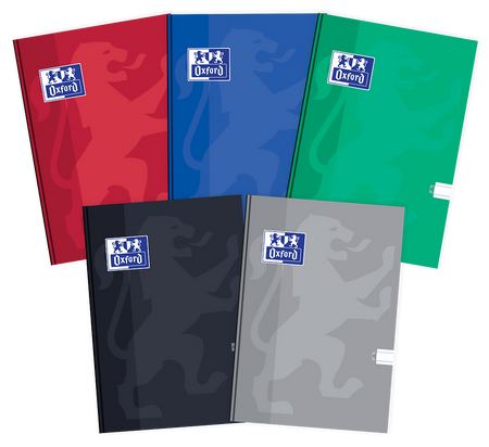 Brulion A4 96k linia Oxford esse 1 szt. mix