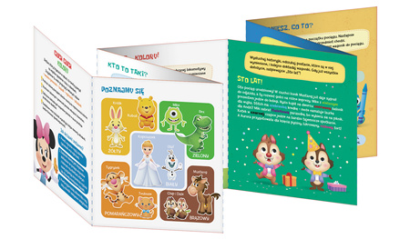 Disney Maluch. CIUCH CIUCH Kolory