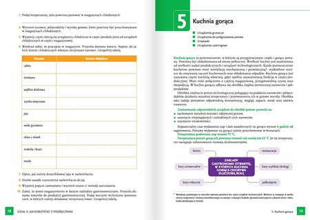 Przygotowanie i wydawanie dań Kwalifikacja HGT.02. Podręcznik do zawodu kucharz, technik żywienia i usług gastronomicznych SPP. część 1