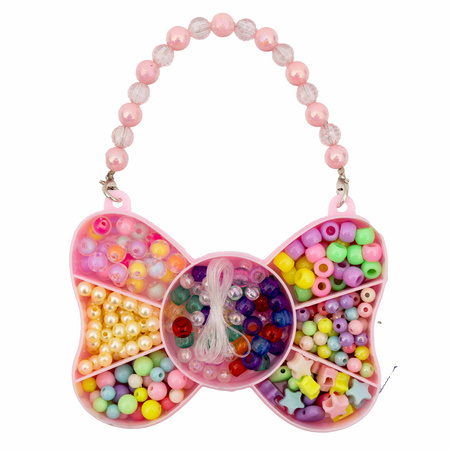 Zestaw koralików Gabby's Dollhouse Motyl 250 szt. + 2m gumki