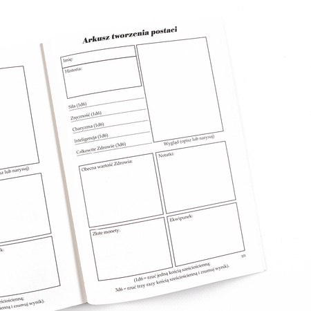 W mroku podziemi. Gra książkowa