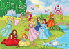 Puzzle 70 Księżniczki w ogrodzie