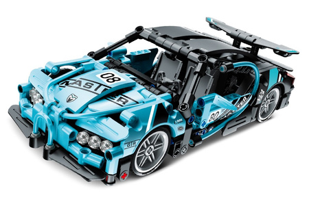 Klocki iM.Master Super Auto niebieskie 422 elementy