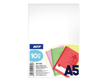 Paczka Okładka na zeszyt A5 70mic 10 sztuk