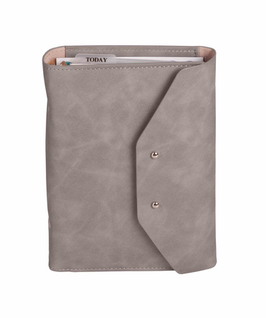 Organizer budżetownik 2026 B6 grafitowy nubuk