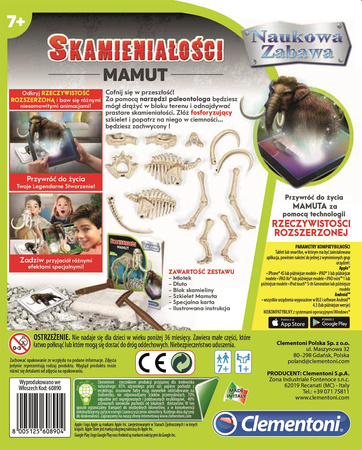 Skamieniałości mamut fluorescencyjny 60890