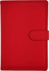 Kalendarz 2026 A5 dzienny z zapięciem ekoskóra czerwony