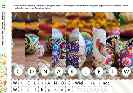 Spotkania z porami roku Wiosna materiały dla uczniów z niepełnosprawnością intelektualną