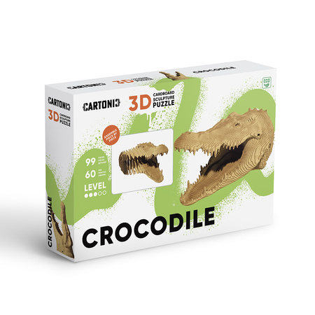 Cartonic 3D Puzzle CROCODILE