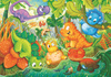 Puzzle 24 Maxi Super Kolor Dinos Happy Oasis 28524