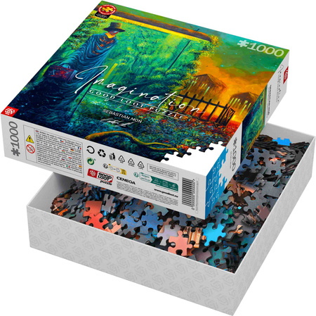 Puzzle 1000 Imagination Sebastian Moń Stationary Traveller II