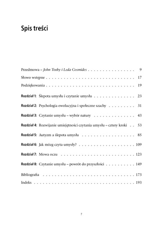 Ślepota umysłu Autyzm a teoria umysłu