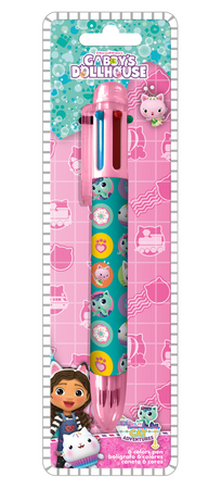 Długopis Gabby's Dollhouse 6 kolorów GD00027
