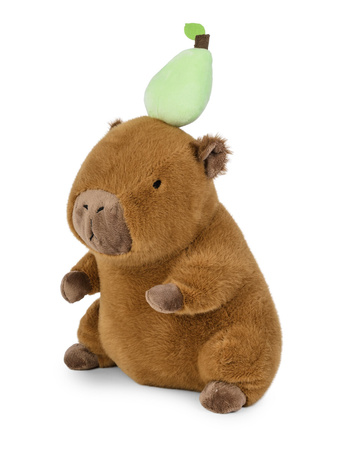 Maskotka Kapibara z gruszką 25cm
